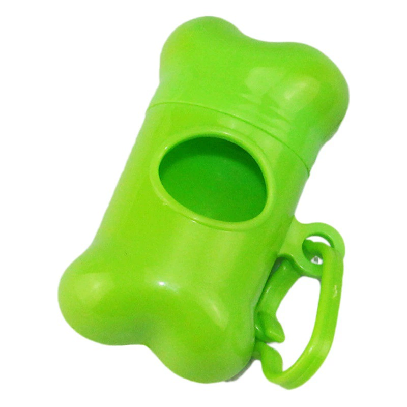 Диспенсер для мешков для мусора для кошек Выгул собак Портативный сборщик туалета Соответствующий мешок для сбора костей и фекалий Ящик для хранения мусора