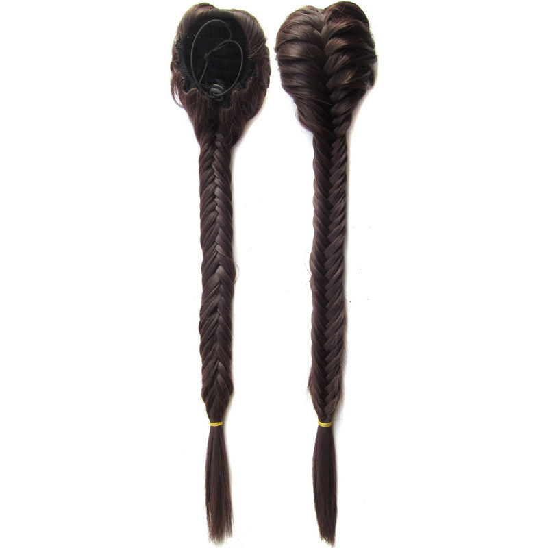 Peachbone trenza pelucina damas caballo trenza africana cordón torcido trenza cabello trenza