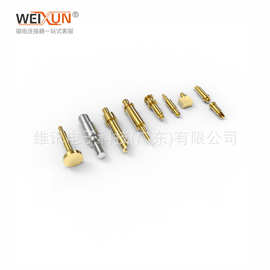 量大优惠黄铜POGO PIN弹簧针 智能手表探针 水杯游戏机顶针应用