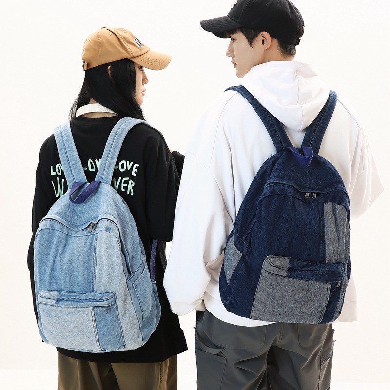 Japanese denim backpack