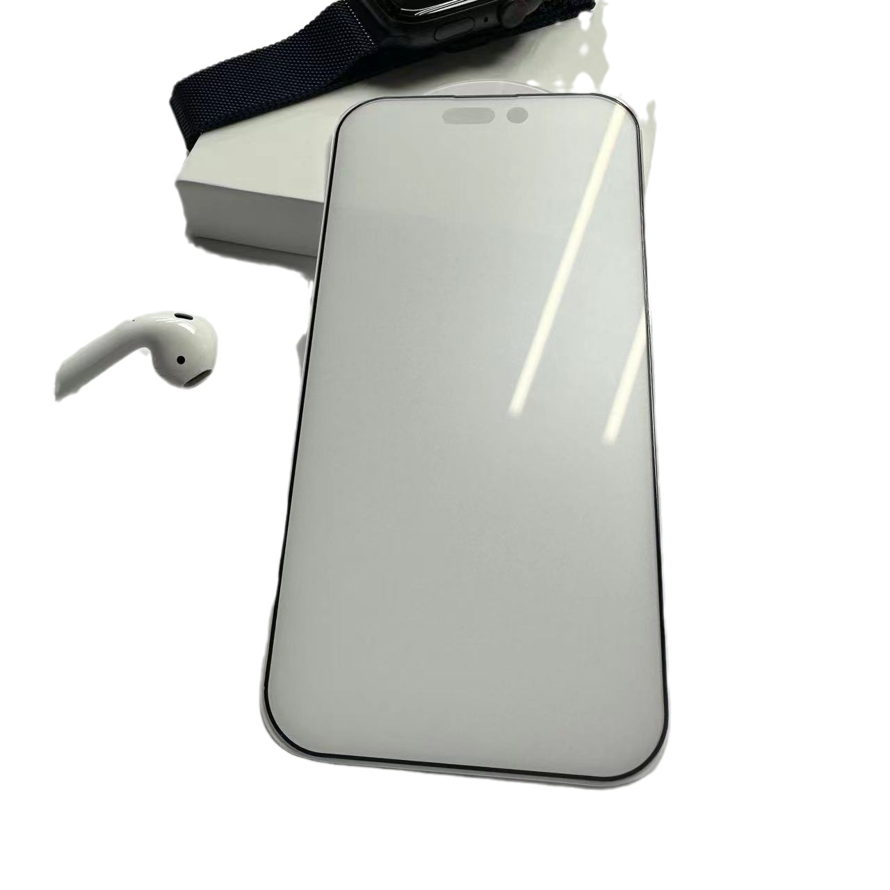 Adecuado para iPhone15 templado película de protección fina esmerilado alta transparencia iPhone15Pro pantalla de seda HD 2.5D película