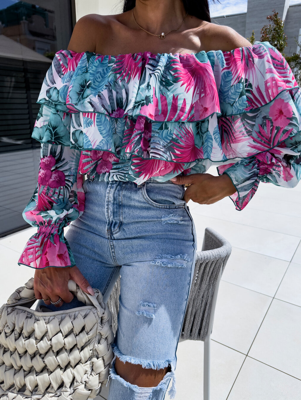 210g Weight Long Sleeve Sleeve Length Regular Sleeve Sleeve Type Polyester Fabric Type Regular Top Length Blouse Tops Type Holiday, Beach Occasion Boat Neck Neckline Regular Fit Fit Type Printing Pattern Summer Season Women's Gender Vacation Style Wholesale Women's Vacation Printing Long Sleeve Blouses 22