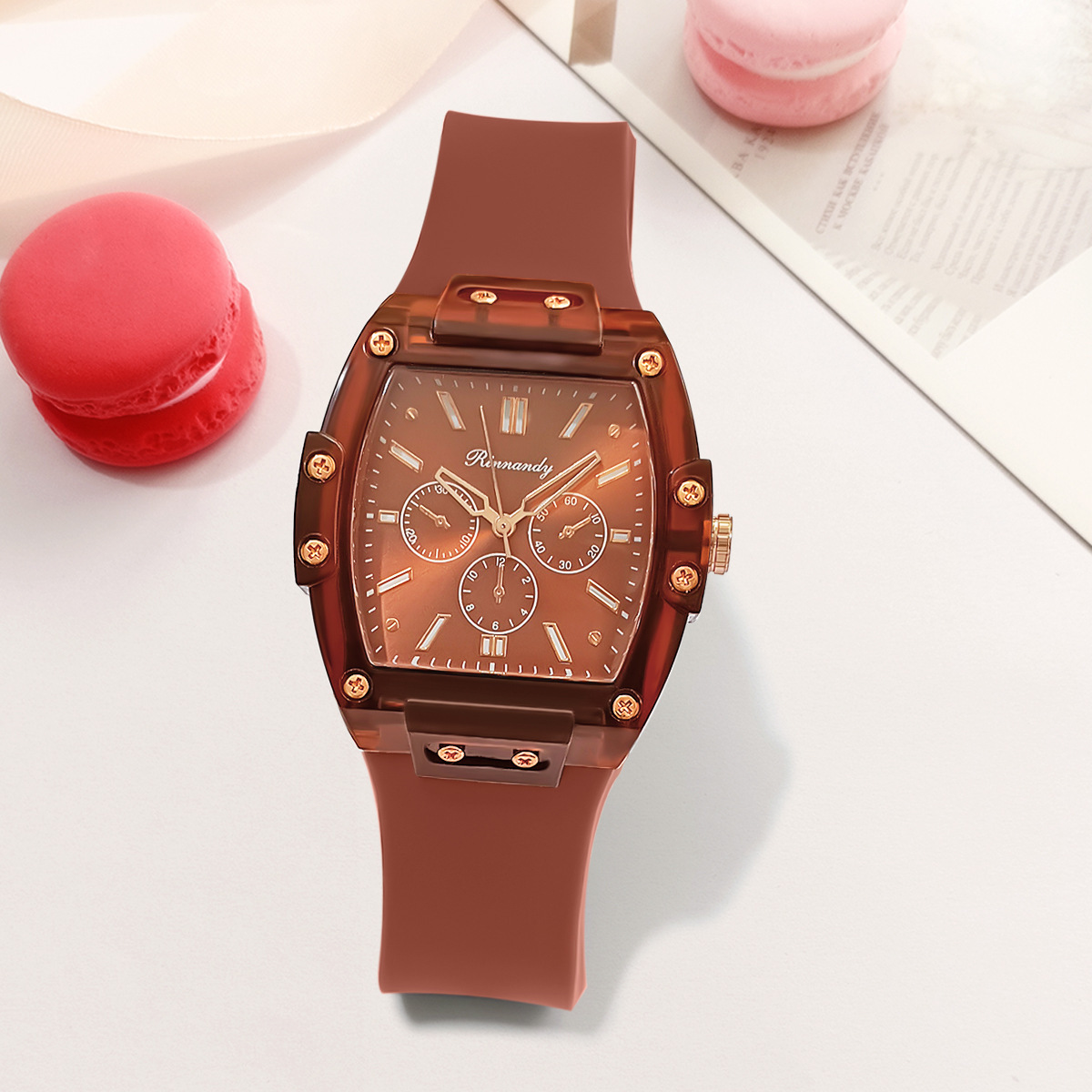 New TikTok Internet Red Hot Watch Quartz Student Luxury Fashion Cross-border Men's Watch Wholesale