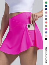 M 40414 High Waist Yoga Skirt Shorts �����٤��ȹ