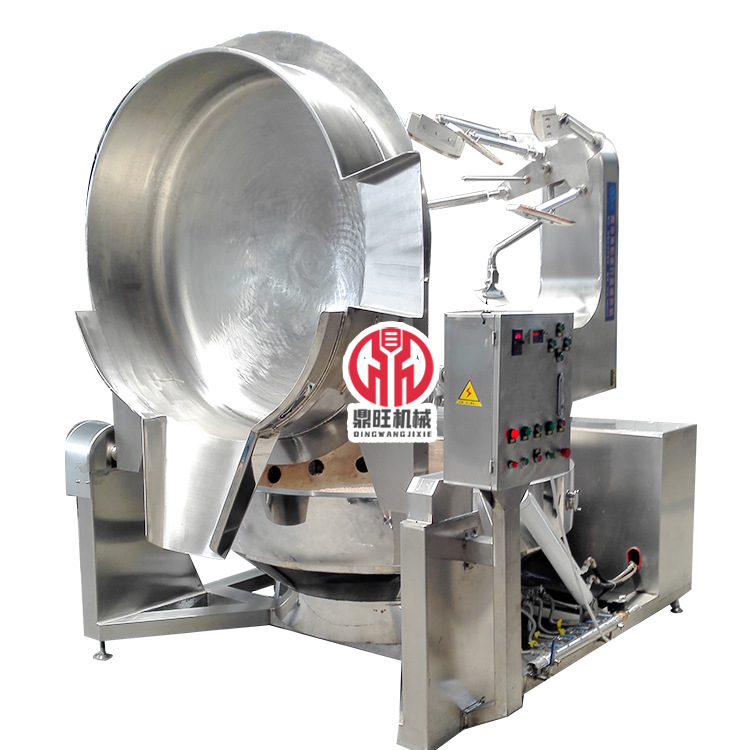 火锅底料炒锅 全自动电磁行星搅拌夹层锅 牛肉辣椒酱炒锅鼎旺