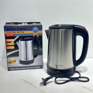 Foreign Trade Export Electric Kettle Stainless Steel 2.3L Electric Kettle with Steel Lid Electric Kettle Cross-Border