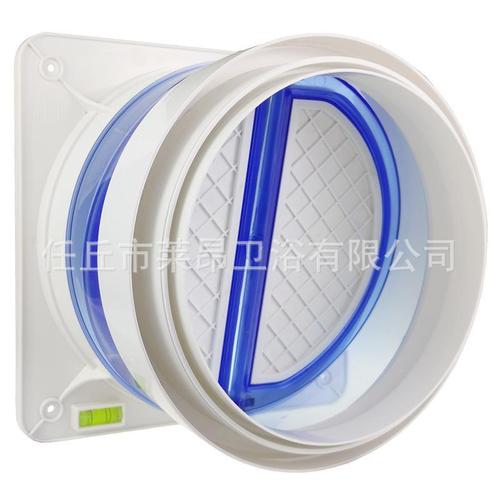 Check valve flue check valve range hood kitchen smoke return check valve smoke exhaust pipe anti-smoke manufacturer