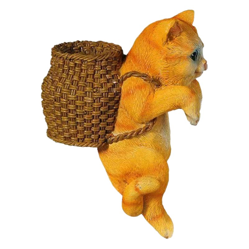 Maceta con Forma de Mochila Popular, Pecera, Decoración Creativa para Mochila, Regalo, Adorno Colgante de Resina, Maceta Colgante Artesanal