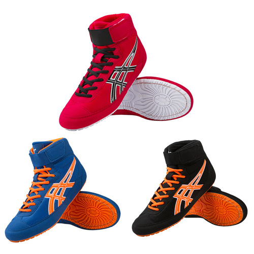 Yingsheng Professional Wrestling Boxing Shoes Squat Shoes Fighting Sanda Training Shoes Fighting Shoes for Men and Women Breathable Coach Sports Shoes