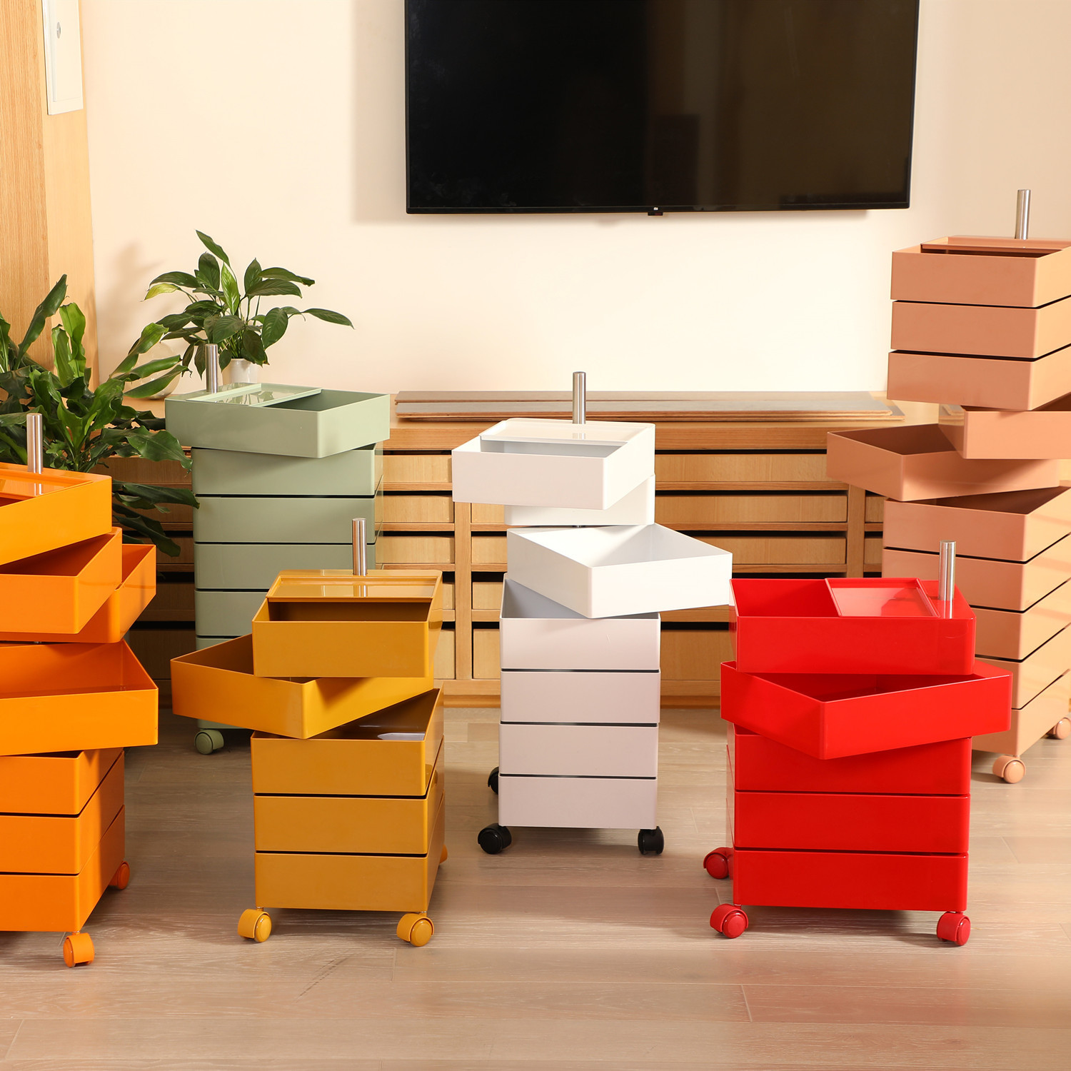 [Productos defectuosos] mesita de noche extraíble ins armario de almacenamiento lateral de sofá cajón simple almacenamiento de cosméticos al por mayor