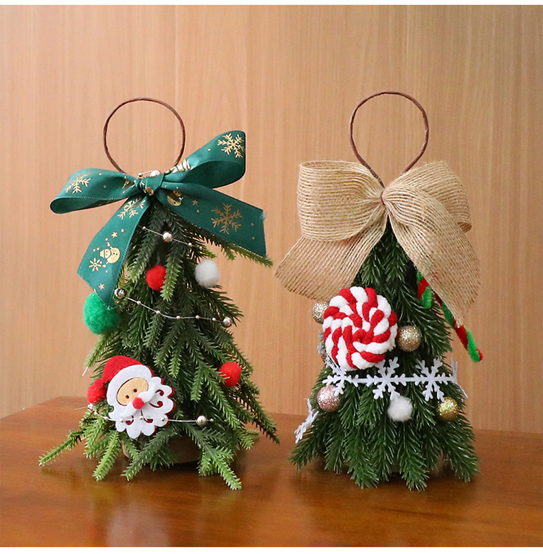 DIY-Weihnachtsornament-Set im Cartoon-Stil – 21 cm große Hängedekoration aus PE (Schneeflocken- und Weihnachtsmannmotive, Großpackung für Zuhause und Einzelhandel)_voghion.com