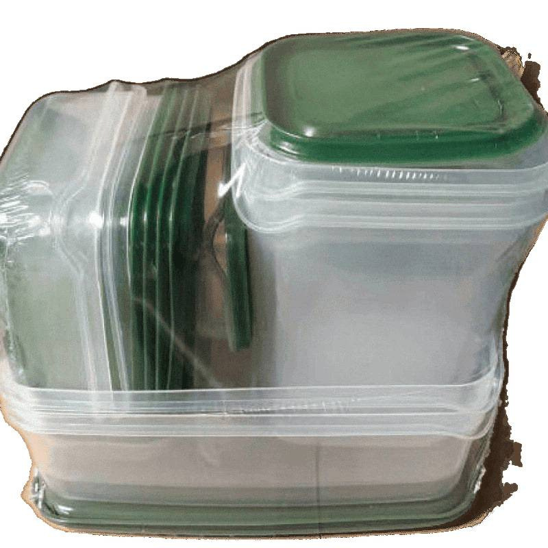 Refrigerador de cocina casera caja de almacenamiento de frutas caja creativa caja de almacenamiento transparente de calidad de alimentos al por mayor