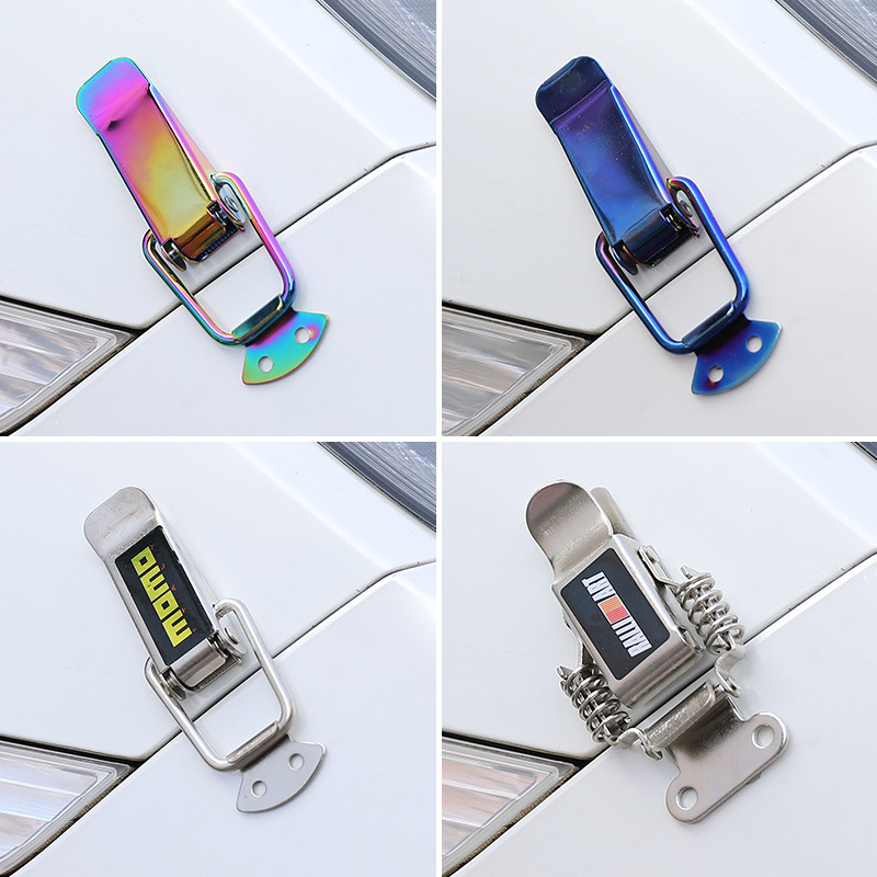 Modificación del coche directo de fábrica que rodea la hebilla de tirón fija hebilla de tirón del tronco cubierta de la máquina de bloqueo campana cerradura fija