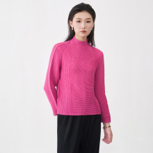 三宅设计感小众绝美上衣大牌专柜品质高级感女装宽松时尚百搭长袖