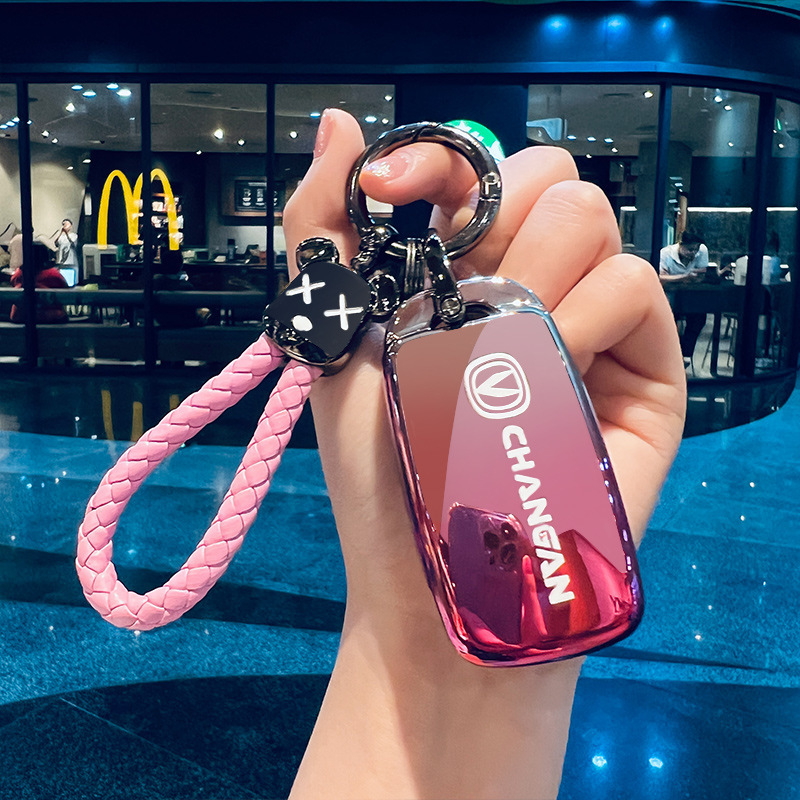 Especial Chang 'an cs75plus llave univ escape cs55 Auchanz6 escape x5 segunda y tercera generación de botón de carro mujer