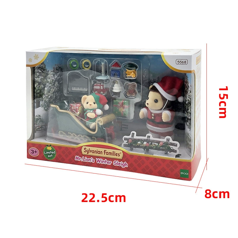 Япония Sylvanian Families Рождественский набор Sleeid 5568 Passing Family Toys