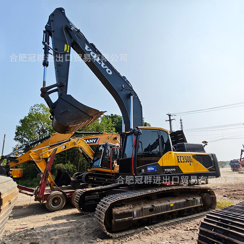 Volvo EC350 excavadora 240 200 290 140 excavadora de tierra pura gancho comercio exterior perenne