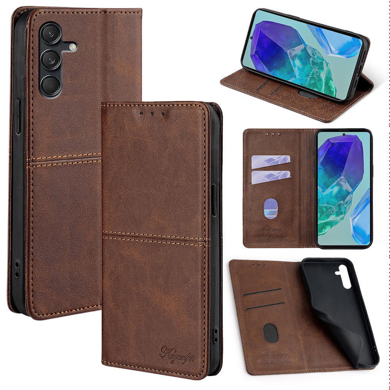 Suitable for Samsung M35 Simple Phone Case Xcover 6 Pro Flip Leather Case M31 Stand Phone Protective Case