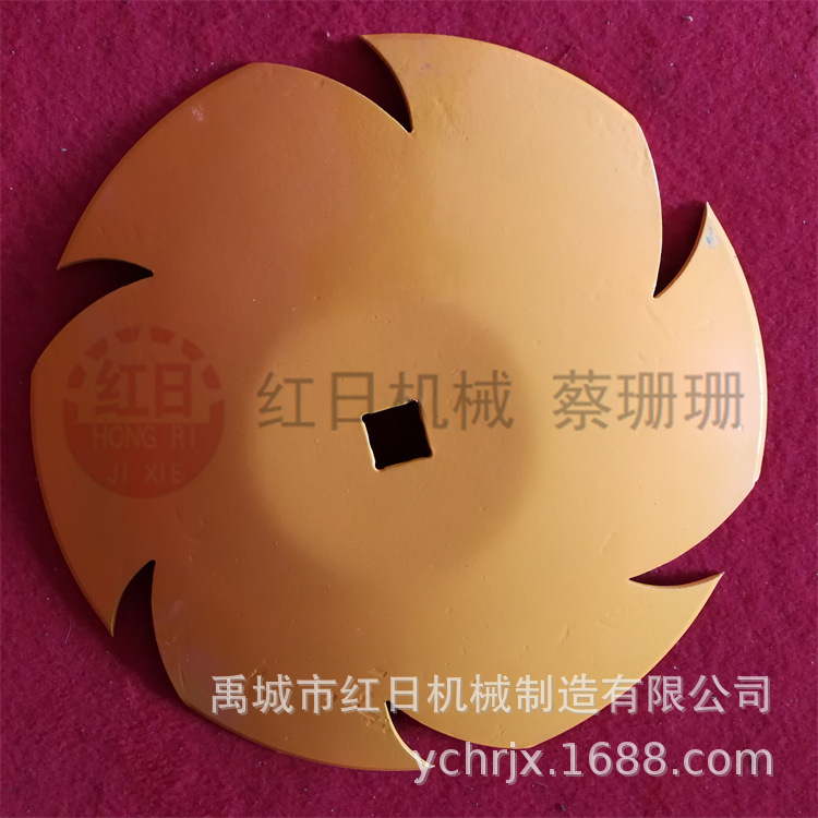 波纹耙片 德州耙片厂家 农机配件免耕播种机盘平盘耙片 犁刀