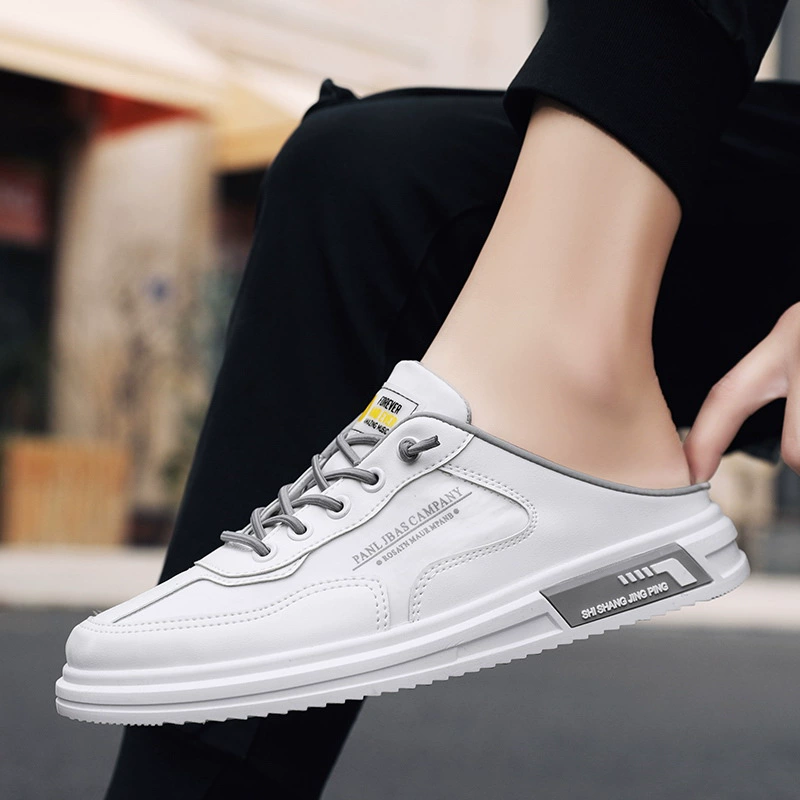 Повседневная обувь мужская ножка летняя дышащая повседневная трансграничная ленивая обувь