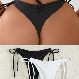 比基尼;连体泳衣;泳裤