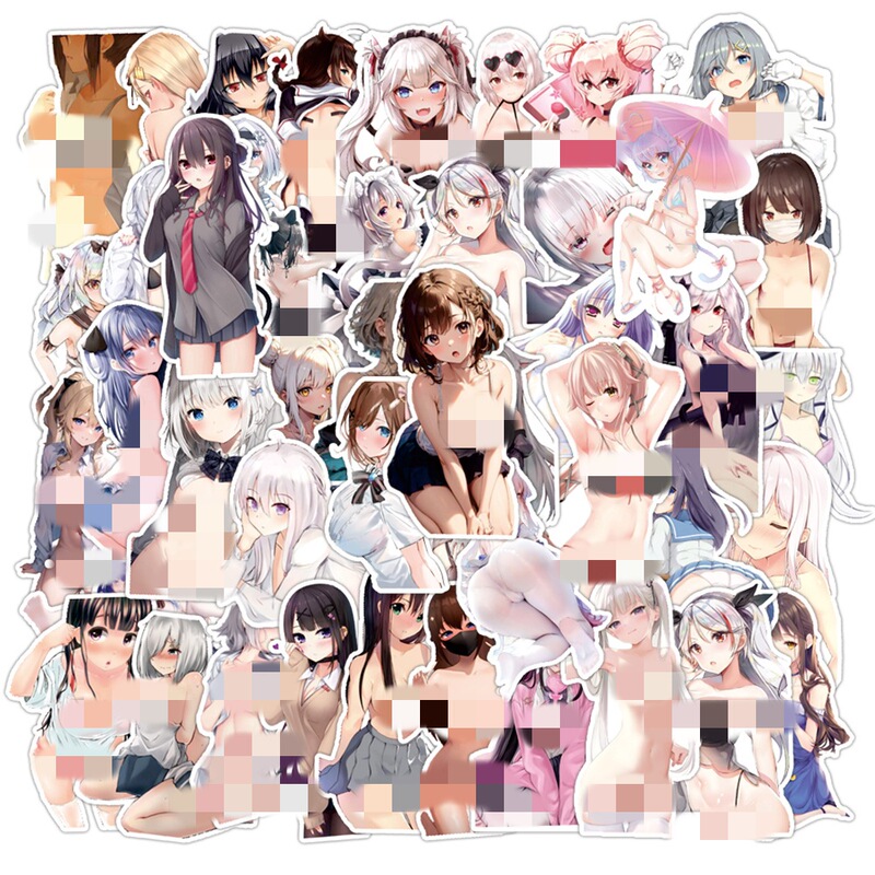 50 Sexy Anime Secondary Cartoon Cute Stickers Waterproof Stationery Notebook Water Cup sticker Wholesale 50 Sexy Anime Secondary Cartoon Cute Stickers Waterproof Stationery Notebook Water Cup sticker Wholesale