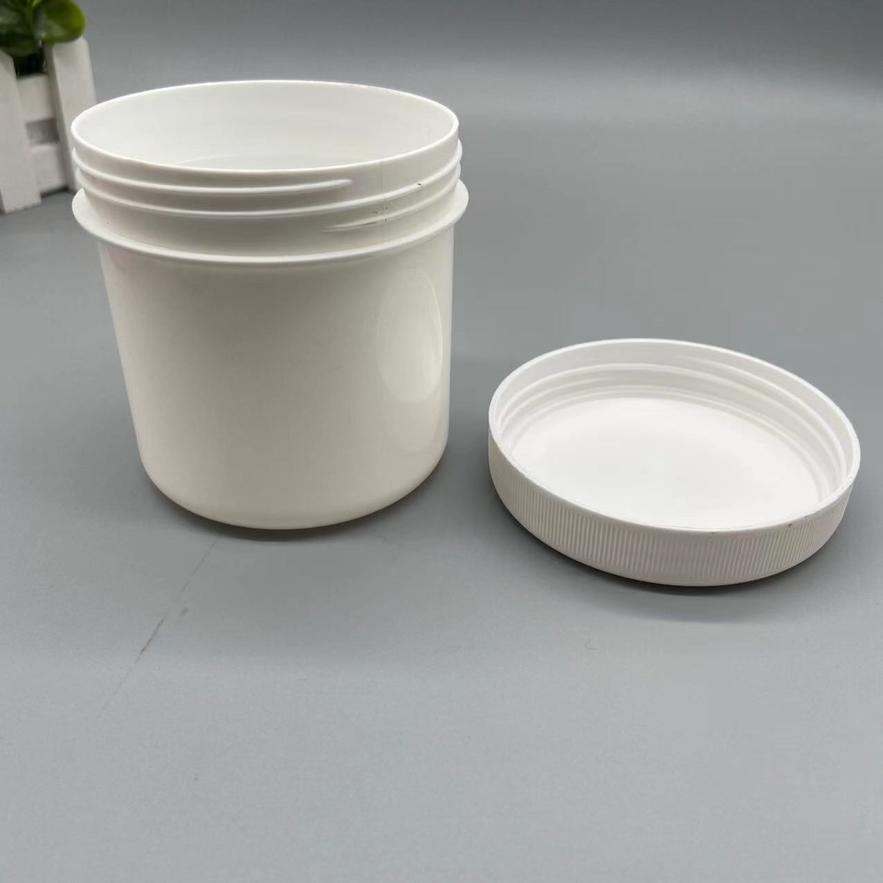 工厂直销全新塑料容量500CC药盒500g分散盒药膏盒固体装膏装盒