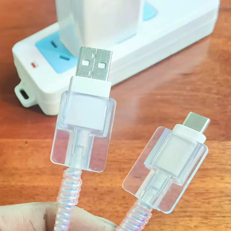 适用用与华为66W/88W/100W数据线保护套、咬线器、线夹套、绕线器
