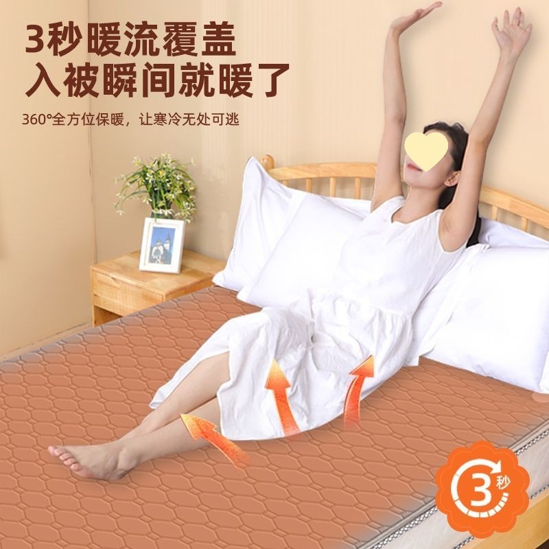 水暖毯2025新款水暖电热毯湖泊绿色水循环水暖智能遥控水暖毯|undefined