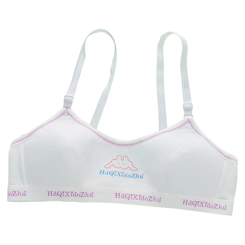 Underwear for students, shockproof wireless bra, thin push up bra, for secondary school
