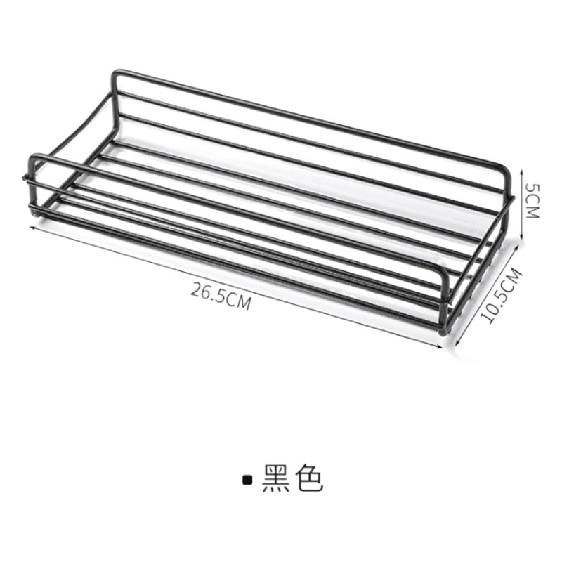 Baño almacenamiento rack Punch-libre inodoro almacenamiento rack hierro multi-funcional pared largo estante cocina artículos de tocador