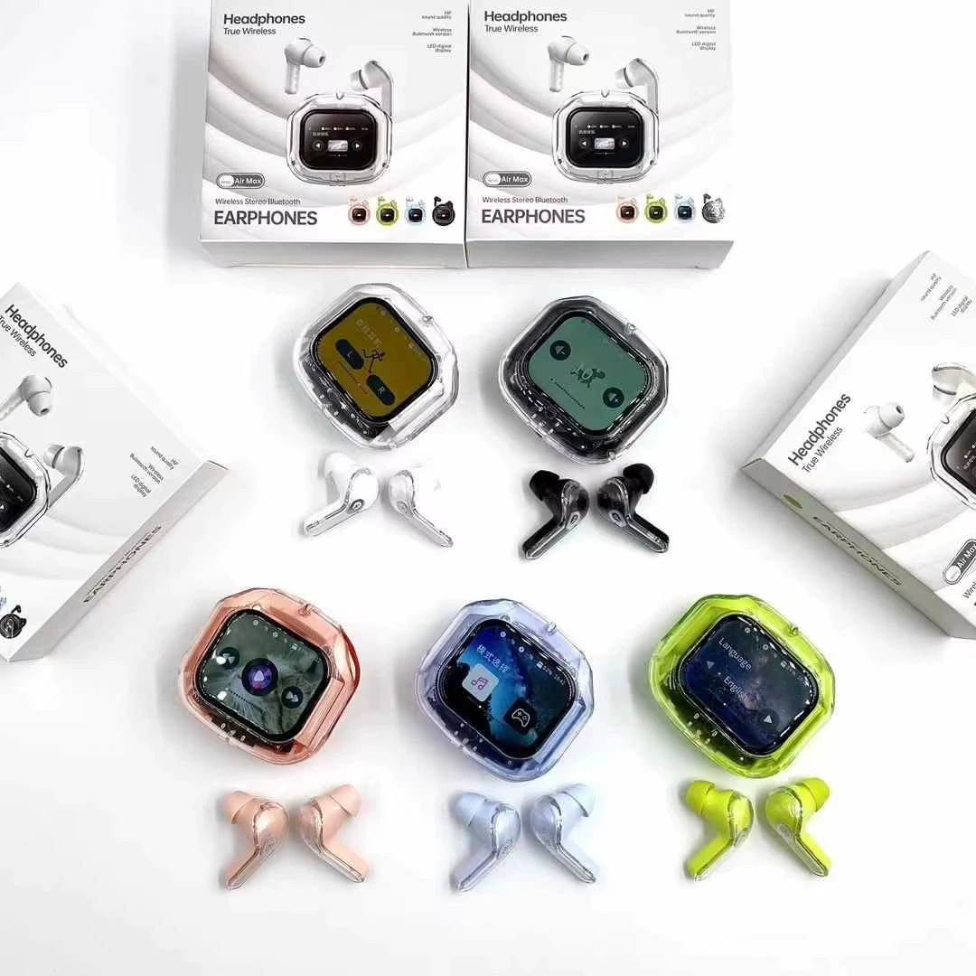 Smart Ai Translation Bluetooth Earphones Air39Pro with Lcd Display Screen Suitable for AirPods Pro 3