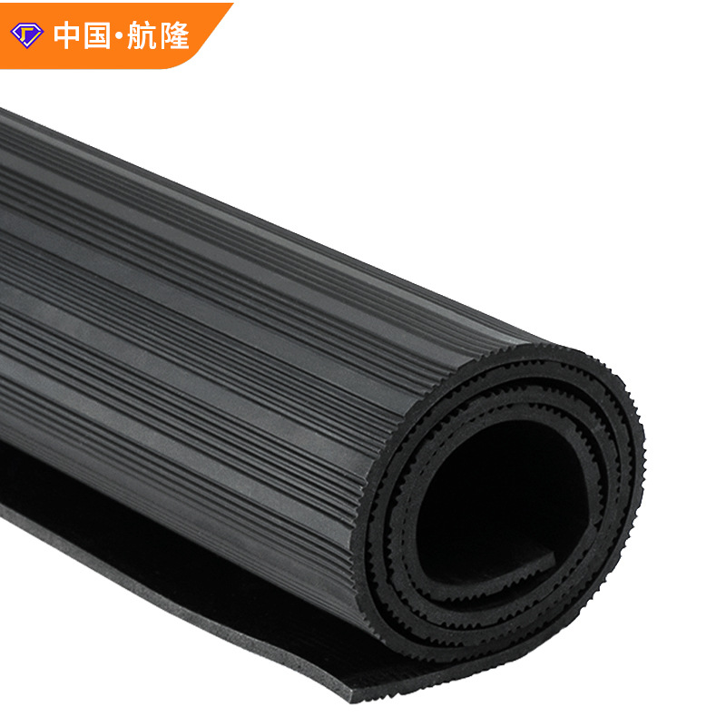黑色条纹配电房高压绝缘橡胶板绝缘胶垫板胶垫10kv绝缘垫5mm胶皮