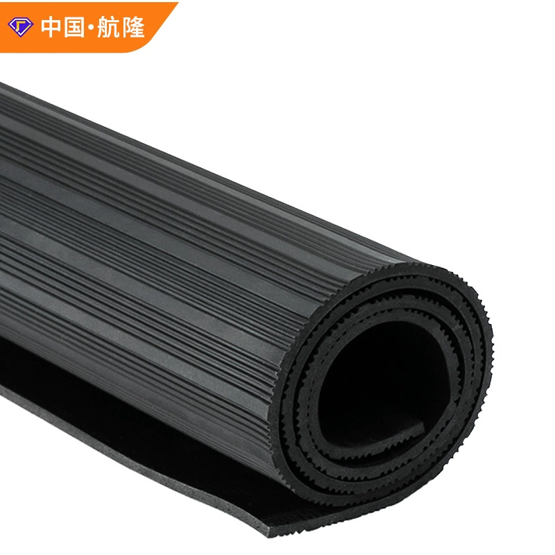 Комната распределения питания с черной полосой, изоляционный резиновый лист высокого напряжения, изоляционная резиновая прокладка, резиновая прокладка, изоляционная прокладка 10 кВ, резина 5 мм