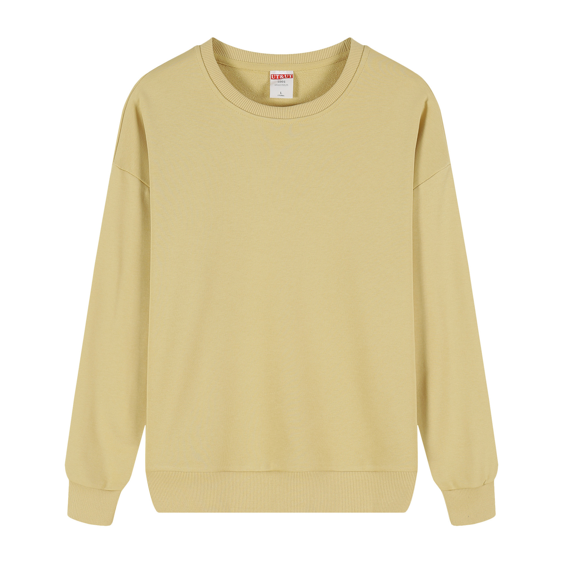 Demi-season knitted base body-friendly sweatshirt