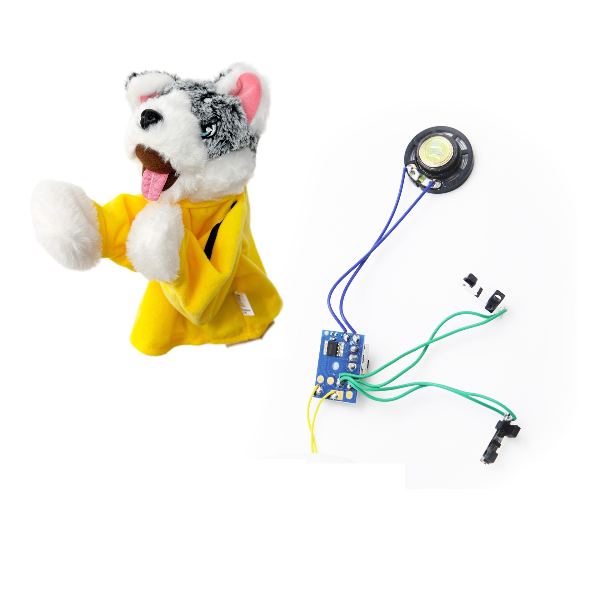 热销PCBA电路板 毛绒玩具电子板 线路板 产地货源 导电胶配件