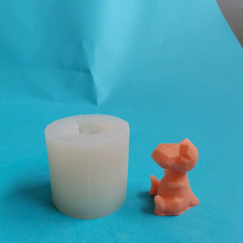 Three dimensional dinosaur, candle, silicone silicone mold, aromatherapy, handmade
