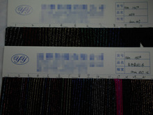 弹力针织汗布金银布 色织条纹金银线彩条  幻彩丝交织T恤女装面料