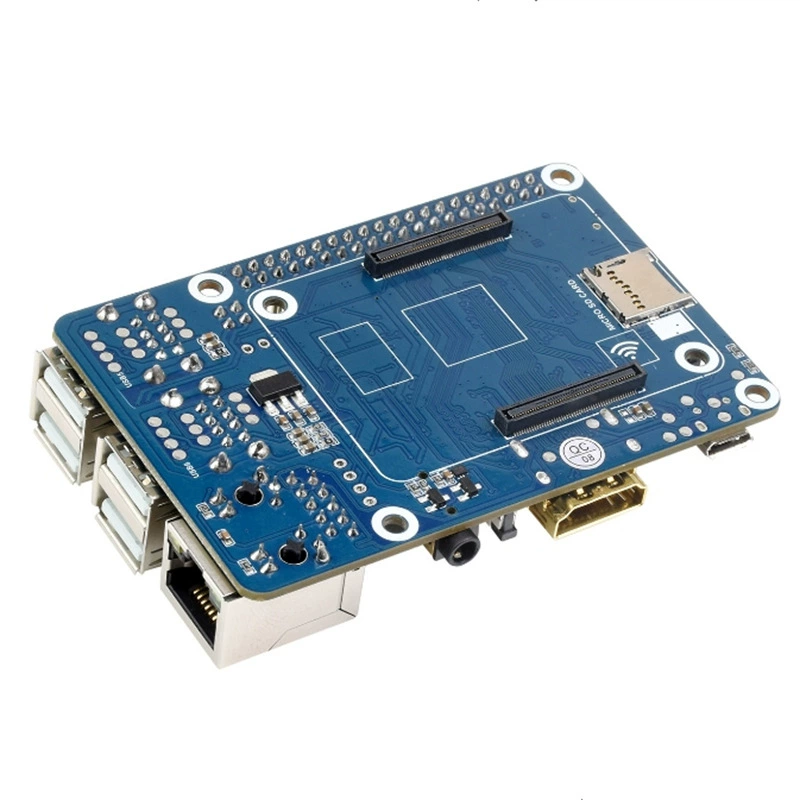 Плата расширения Raspberry Pi CM4 до 3B для Raspberry Pi 3 Model B/B+ (заменитель платы Shumei Pi B)