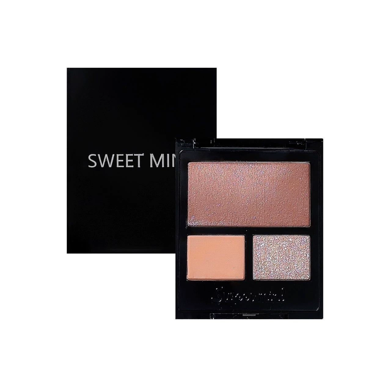 Палитра теней для век SWEET MINT Shimmer Crystal Explosive Pearlescent Earth Color Student Party Daily Commuting Light Makeup