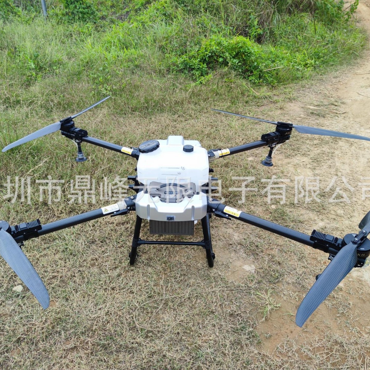 52升灰农业打药无人机施肥大喷头可搭载播种器植保高效耐用大型