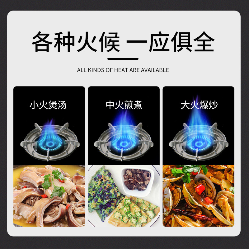 Estufa de gas Aoyan estufa doble hogar gas licuado estufa doble estufa de gas de ahorro de energía estufa de fuego de escritorio estufa antigua