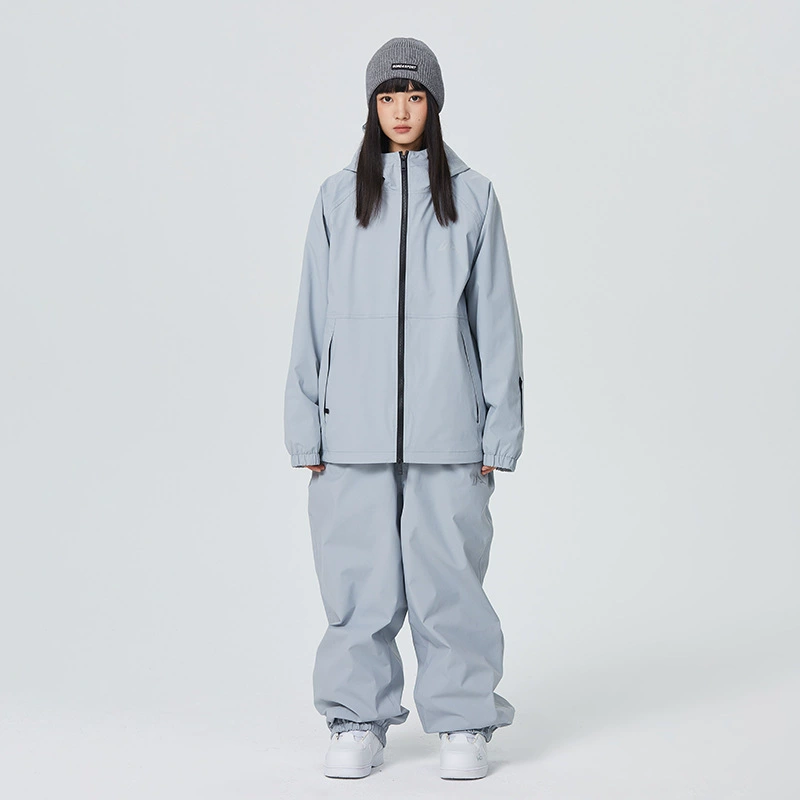 Костюм ski-сета — водонепроницаемая ветронепроницаемая oversized куртка и брюки, XS–XL, 4 цвета
