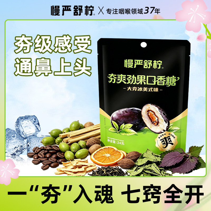 【Slow Yan Shu Ning】 Refreshing Fruit Chewing Gum 24g 【Slow Yan Shu Ning】 Refreshing Fruit Chewing Gum 24g