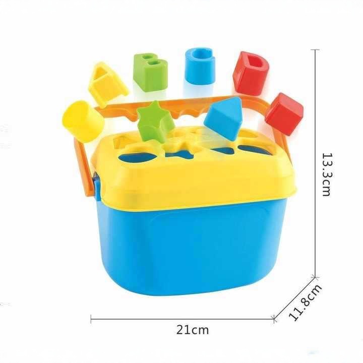 Educación temprana transfronteriza para niños tambor de mano para bebés masculinos y femeninos forma emparejada piscina de arena cognición de bloques de construcción jugando con agua herramienta de arena