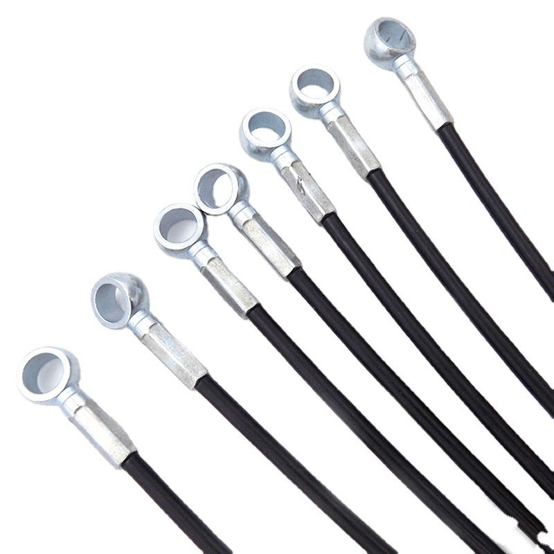 Cable de Acero Inoxidable con Terminal Fundido a Presión para Camioneta, Cable de Acero Recubierto de Plástico para Puerta Trasera de Camioneta