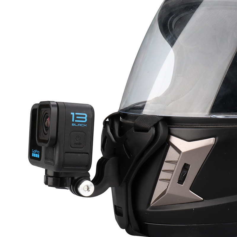 DJI ヘルメットあごブラケット gopro13 アクションカメラアクセサリーオフロードバイクヘルメット固定ブラケット|undefined