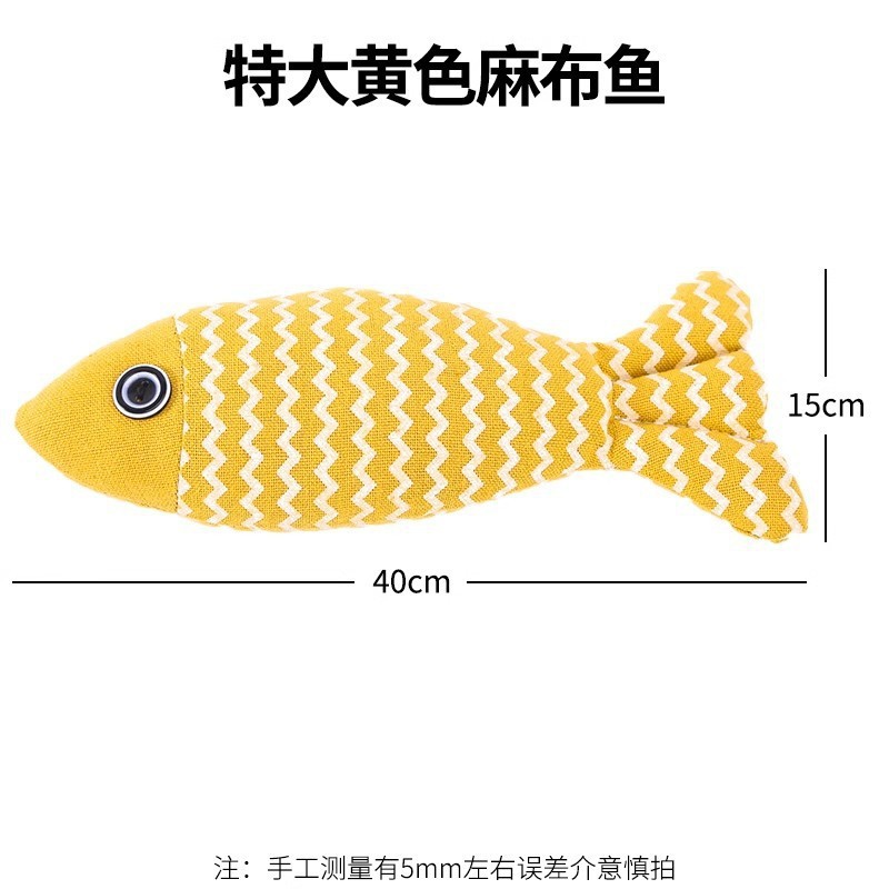 Pez amarillo súper grande