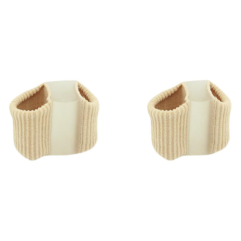 Cross-Border Toe Separator, Toe Overlap and Bunion Corrector, Fiber Anti-Wear Gel, Double-Hole Thumb Separator