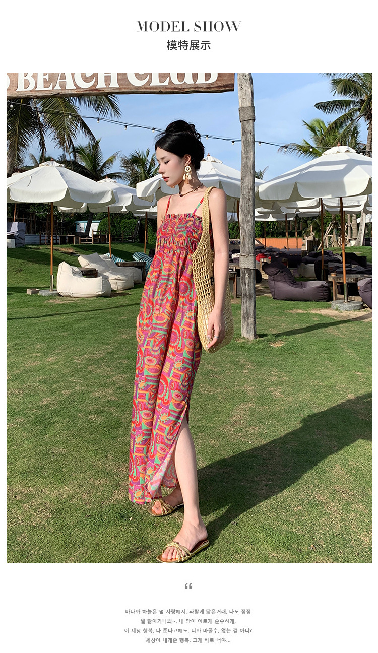 F6593 640K ÁO HAI DÂY NỮ SHETDT DÁNG ÔM BODY GỢI CẢM SEXY MÙA HÈ HỌA TIẾT HOA HAI DÂY HỞ VAI THỜI TRANG NỮ ĐỒ ĐI BIỂN VÁY MAXI G02 SẢN PHẨM MỚI